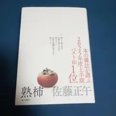 熟柿 佐藤正午 KADOKAWA