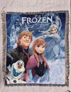 アナ雪　エルサ　ブランケット　マルチカバー　ソファカバー　ラグ　145x112 アナ雪 エルサ ブランケット マルチカバー ソファカバー ラグ 145x112