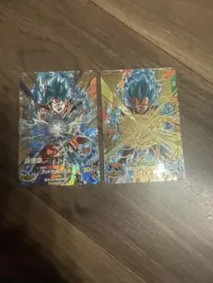 孫悟空　SDVA-001 ベジータ　SDVP-025 GDR 2枚セット