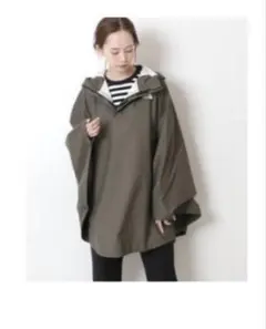 THE NORTH FACE 防水ポンチョ オリーブ Access ポンチョ