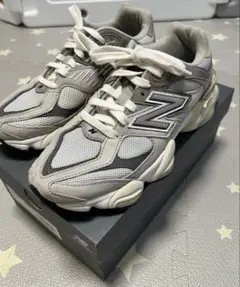 New Balance 9060 GRY 23.5cm やや美品 人気カラー