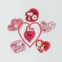スヌーピーミュージアム　アクリルステッカー