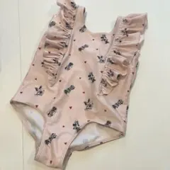 H&M ミニーマウス フリル付きベビー水着