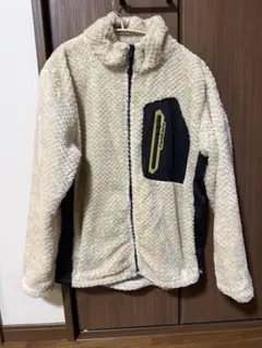 FieldCore フリースジャケット M クリーム色