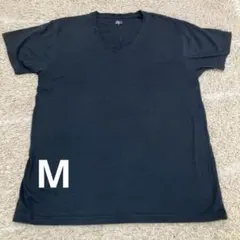 Mizuno ブラック Vネック Tシャツ M メンズ　アンダーシャツ　インナーのサムネイル