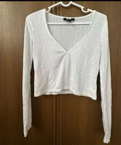 FOREVER 21 リブ編み長袖トップス 2色セット