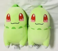 ポケットモンスター めちゃもふぐっと ぬいぐるみ チコリータ 2体