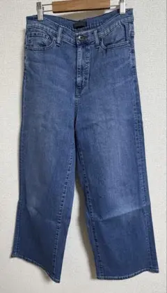 UNIQLO デニムワイドパンツ　サイズ26