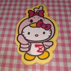 ハローキティ　ダイカットメモ　た
