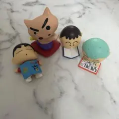 クレヨンしんちゃん ミニフィギュア 4体セット - メルカリ