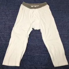 the GUNZE ホワイト 膝丈レギンス Mサイズ