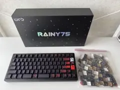 新品】日本語キット付 WOBKEY CRUSH80 LITE ブラック/レッド - メルカリ