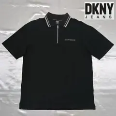 【DKNY JEANS】ダナキャランニューヨークジーンズのハーフジップポロシャツのサムネイル