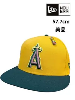 美品 NEWERA ニューエラ ベースボールキャップ エンゼルス