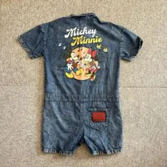 Litter＊デニムショートオーバーオール ディズニー 120