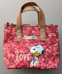 キャスキッドソン×ピーナッツ ショルダーバッグ スヌーピー ミニバッグ トート