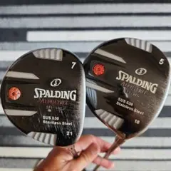SPALDING ALPHATREC 短尺フェアウェイウッド 5番 7番セットのサムネイル