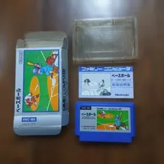 ベースボール　箱説付き　任天堂ファミコンソフト