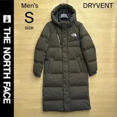 ザ ノースフェイス ダウンコート S DRYVENT カーキ ロングダウン