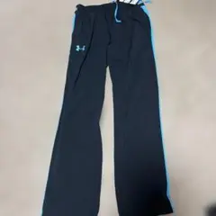 UNDER ARMOUR パンツ L ブラック/ブルー