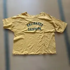 LOWRYS FARM ロゴプリント Tシャツ イエローのサムネイル