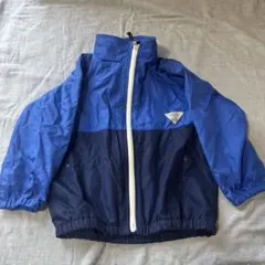 キッズ青ナイロンジャケット　110 アウター