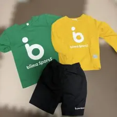 ビーマスポーツ　長袖トレーナー、ハーフパンツ、半袖Tシャツセット