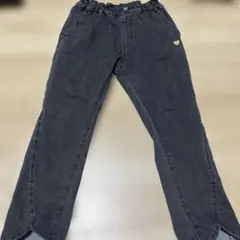 【アプレレクール】チューリップ裾　ハートロゴ 長ズボン 120