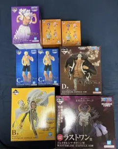 【41点】一番くじ ワンピース 未来島エッグヘッド ABCDFラストワン下位賞