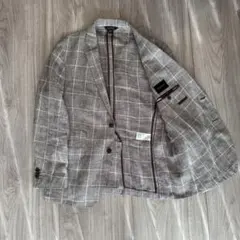 BANANA REPUBLIC リネン ブラウン ジャケット 42 SHORTのサムネイル