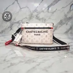 新品】カステルバジャック 060151 ショルダーバッグ 白 - メルカリ