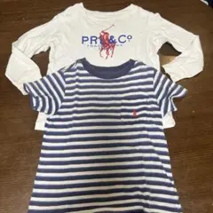 【Polo by Ralph Lauren】⭐️半袖長袖100cm ２枚組