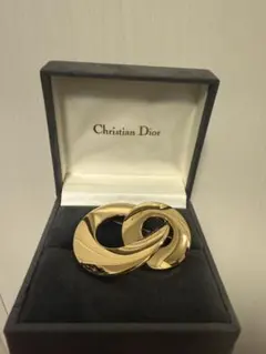 【美品・箱付・刻印付】Christian Dior ヴィンテージ ブローチ