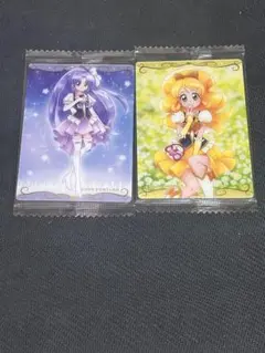 プリキュア　ウエハース　カード　ハピネスチャージプリキュア　2枚セット