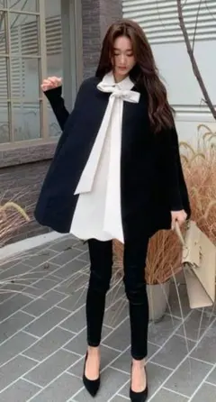 バースデーバッシュ　ケープリボンブラウス