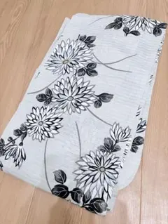 綿100% 花柄 浴衣 単品