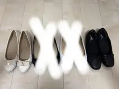 綺麗系　通勤用フラットシューズ