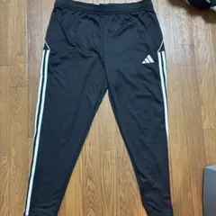 adidas ブラック ジャージ パンツ 2XL