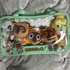 新品未使用】あつまれ どうぶつの森 ぬいぐるみセット バッグ付き