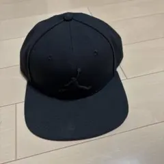 Jordan ブラック キャップ S/M サイズ調整可能です