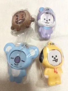 BT21 フォトフレームマスコットKOYA SHOOKY MANG CHIMMY