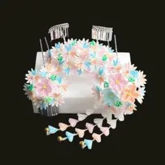 祇園舞妓【超希少】金竹堂 つまみ花簪 引き摺り用 祇園祭 - メルカリ