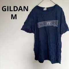 1点もの✨️GILDAN 【M】ネイビー TシャツINSPIRATION