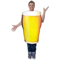 ビールコスプレ 仮装 ハロウィン クリスマス ビール 忘年会 新年会 着ぐるみ