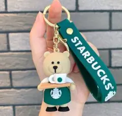 STARBUCKS クマのキャラクターキーホルダー
