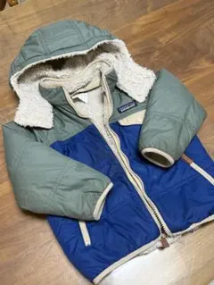 Patagonia アウター 3T ベビー・リバーシブル・トリブルズ・フーディ