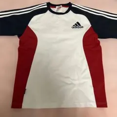 adidas ジャージ上下セット ホワイト/レッド/ネイビー