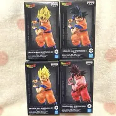 ドラゴンボール SPIRITFLICKS 01 孫悟空 フィギュア 全4種セット