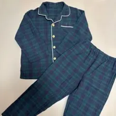 未使用　チェック柄パジャマ サイズ130