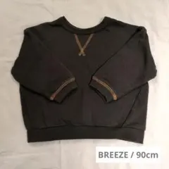 どっちも正解トレーナー 長袖　スウェット グレー / BREEZE